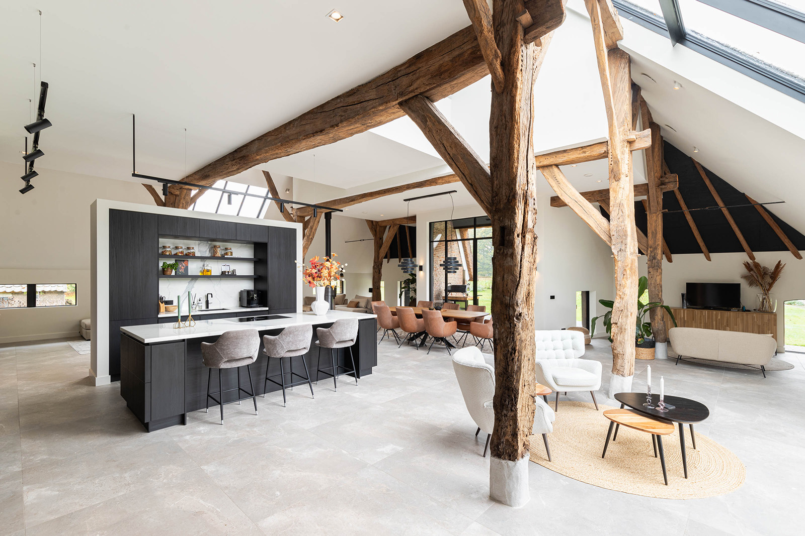Luxe wonen in rijksmonumentale boerderij